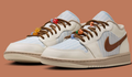 Air Jordan 1 Low Pinstripe Pack Hydrogen Blue Cream Womens White Blue IR7553-42